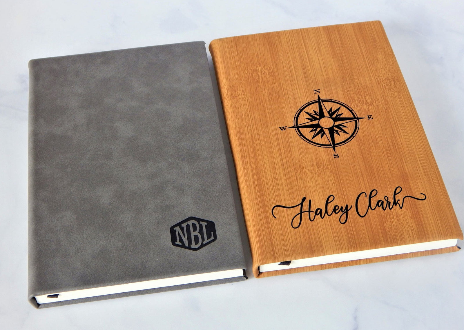 Leather Engraved Journal Notebook: Personalized Corporate Gift