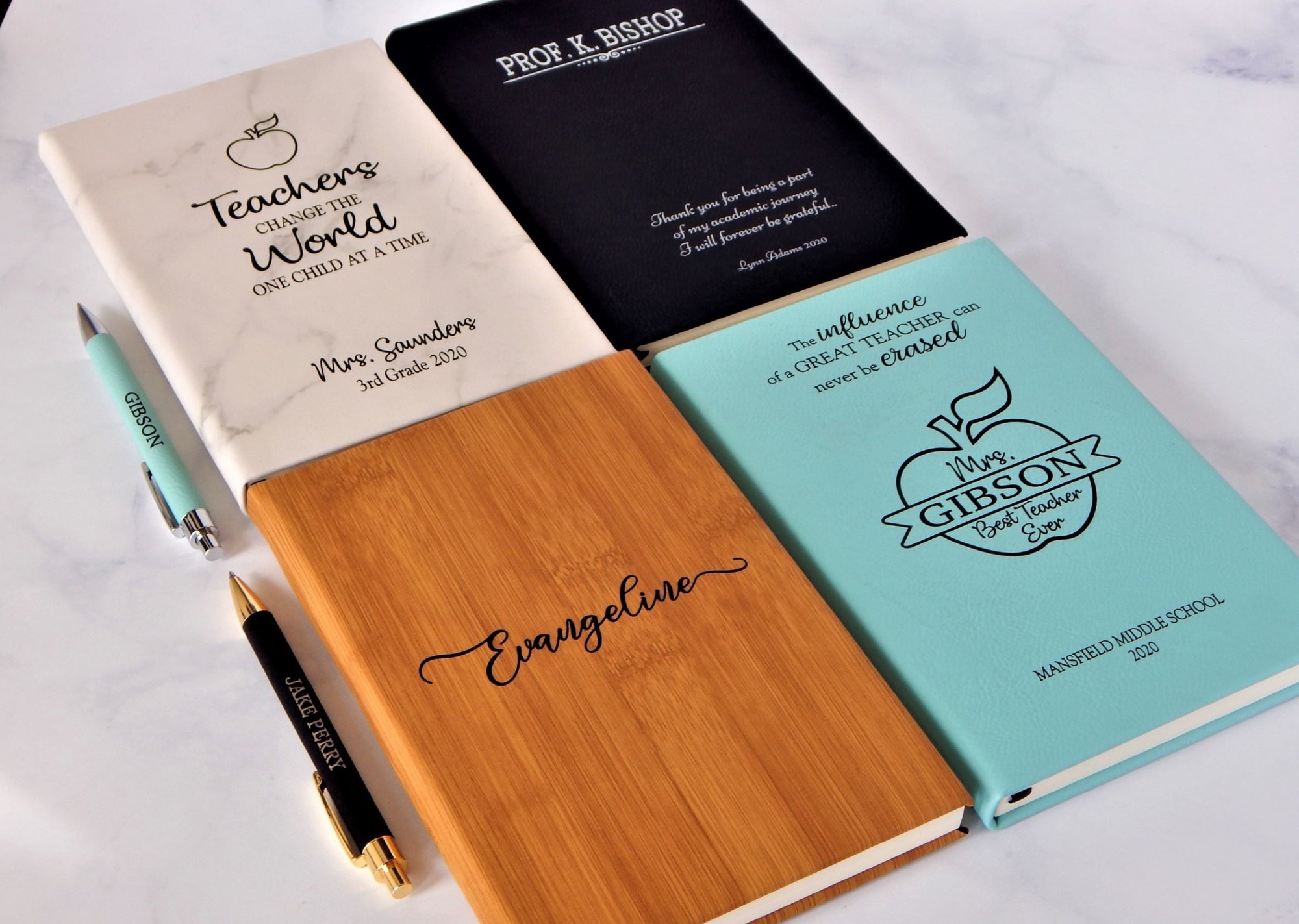 Personalized Teacher Gift | Custom Journal Notebook