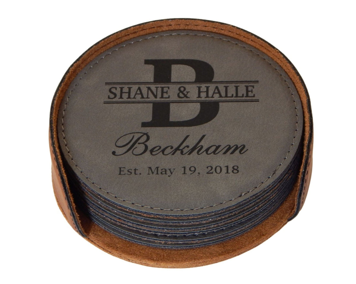 Custom Wedding Gifts for Couples | Personalized Anniversary Coasters