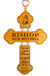 Pastor Appreciation Gift | Bishop Christian Cross | Personalized Religious Gift