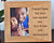 Personalized Engagement Gift | Engraved Wood Picture Frame | Wedding Gift