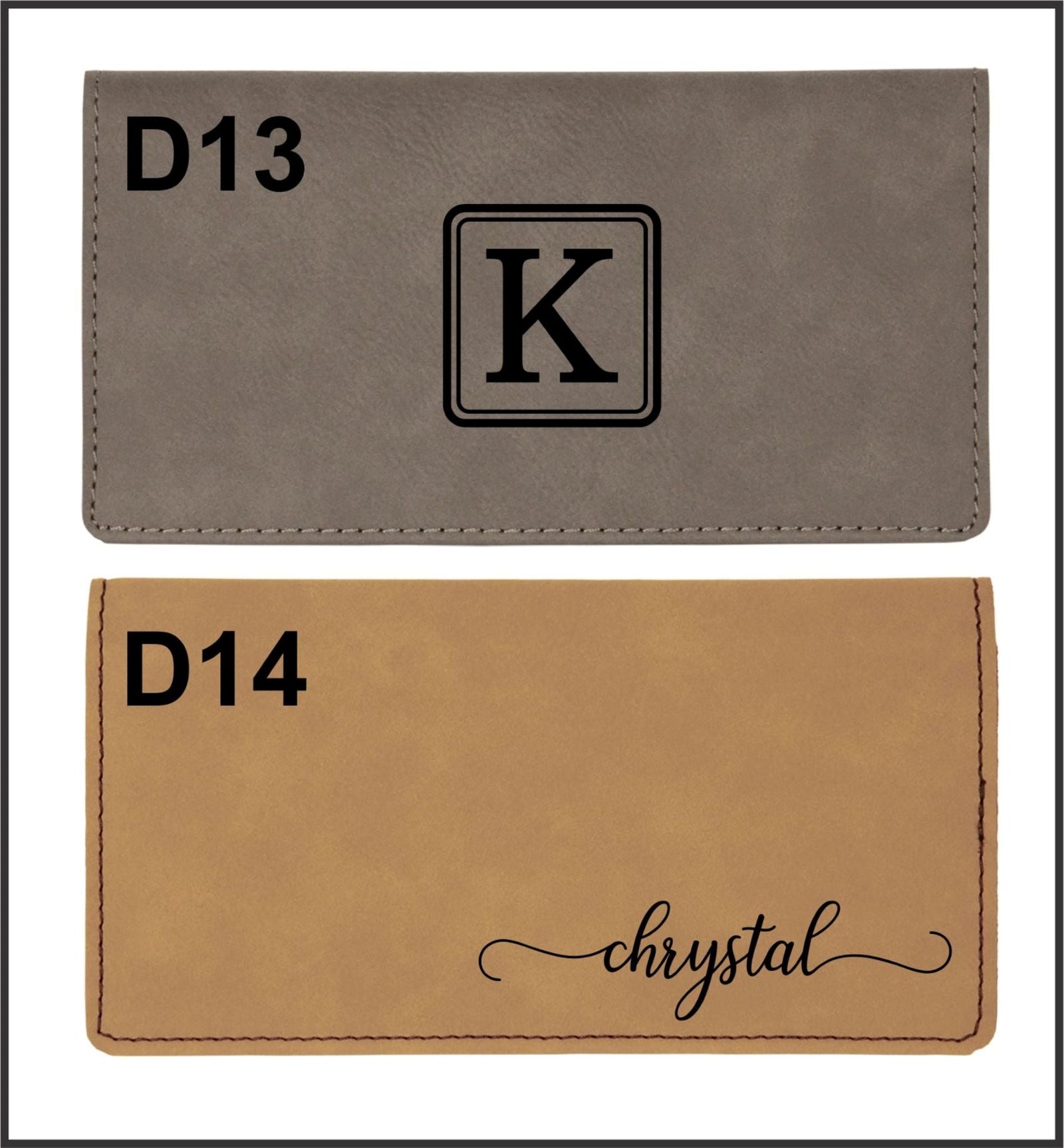 Personalized Dad Checkbook Holder | Custom Husband Cover Gift CBD1