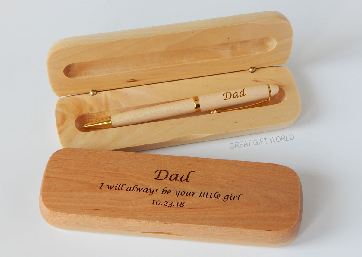 Dad Wedding Gift from Bride | Father of the Bride Wood Pen