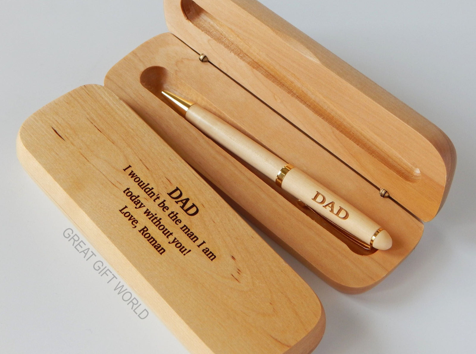 Dad Wedding Gifts from Groom | Father of the Groom Wood Pen from Son