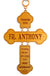 Priest Wedding Gifts | Religious Gift for Officiant | Personalized Wood Cross, DWO003