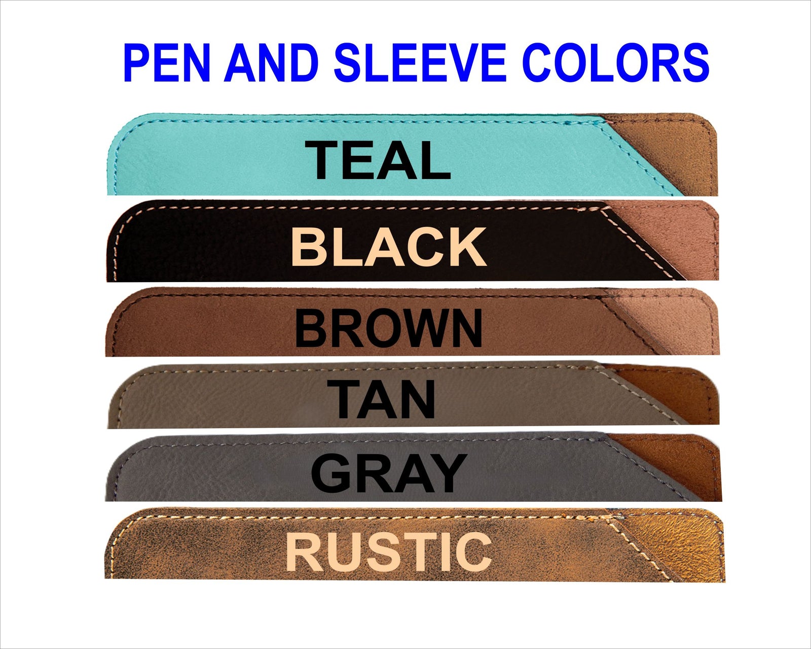 Personalized Leatherette Pen and Sleeve | Wedding Officiant Proposal Gift LPC31