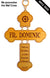 Catholic Priest Gift for Wedding | Officiant Gifts | Personalized Wall Cross DWO022