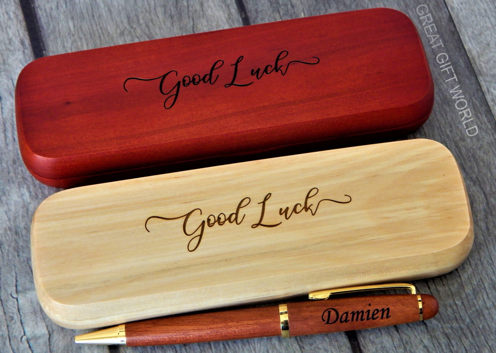 Personalized Exotic Wood Pen Gift for Men