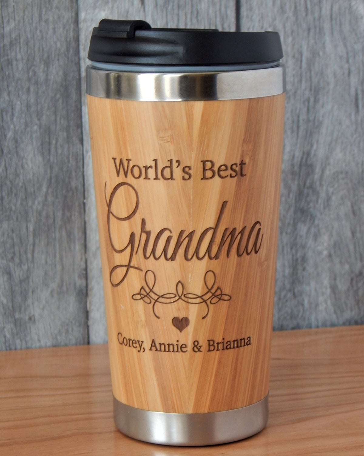 Engraved Grandmother Gift | Grandma Mother&#39;s Day Tumbler Coffee Cup