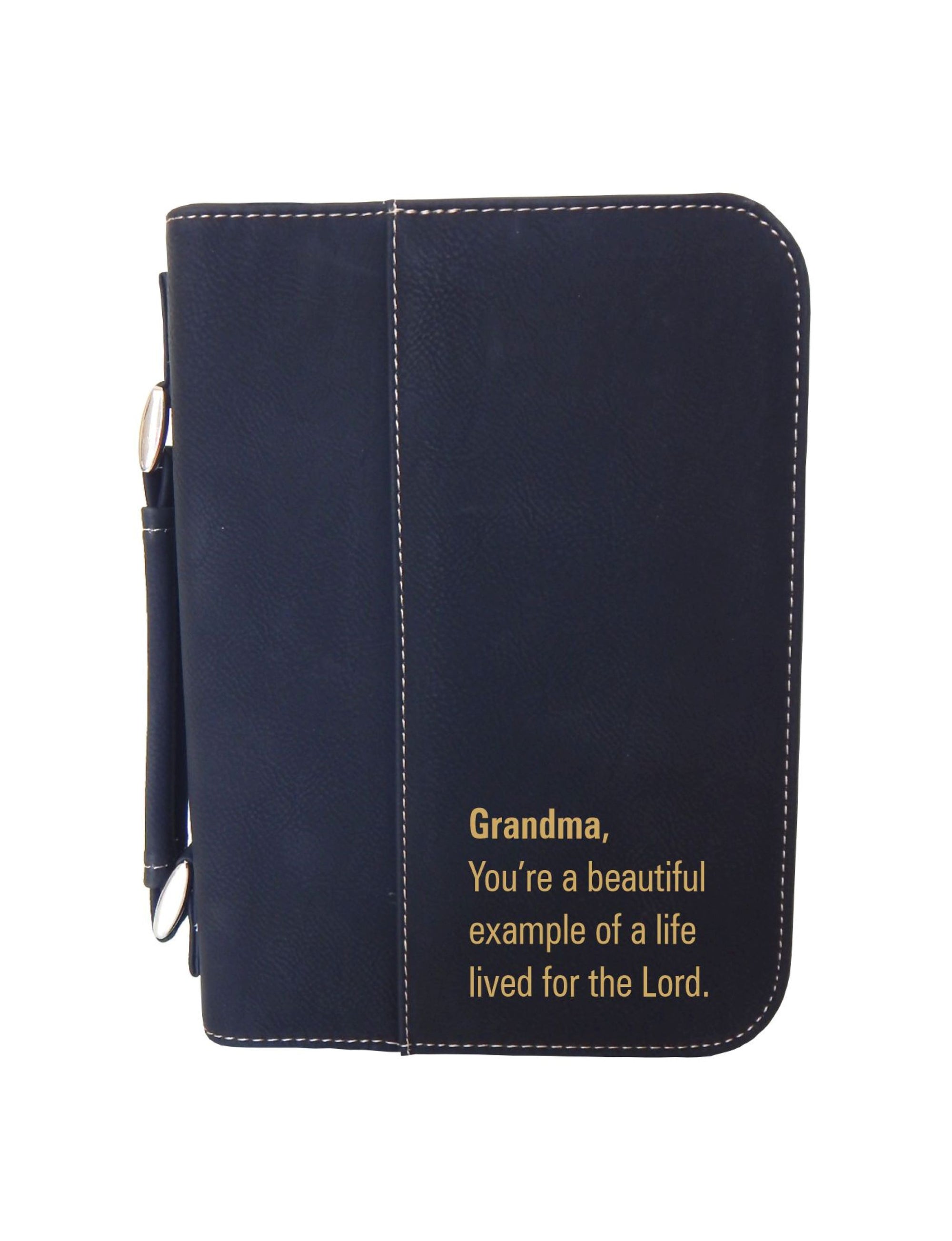 Grandmother Gift | Religious Gifts for Grandma | Engraved Bible Cover BCL033