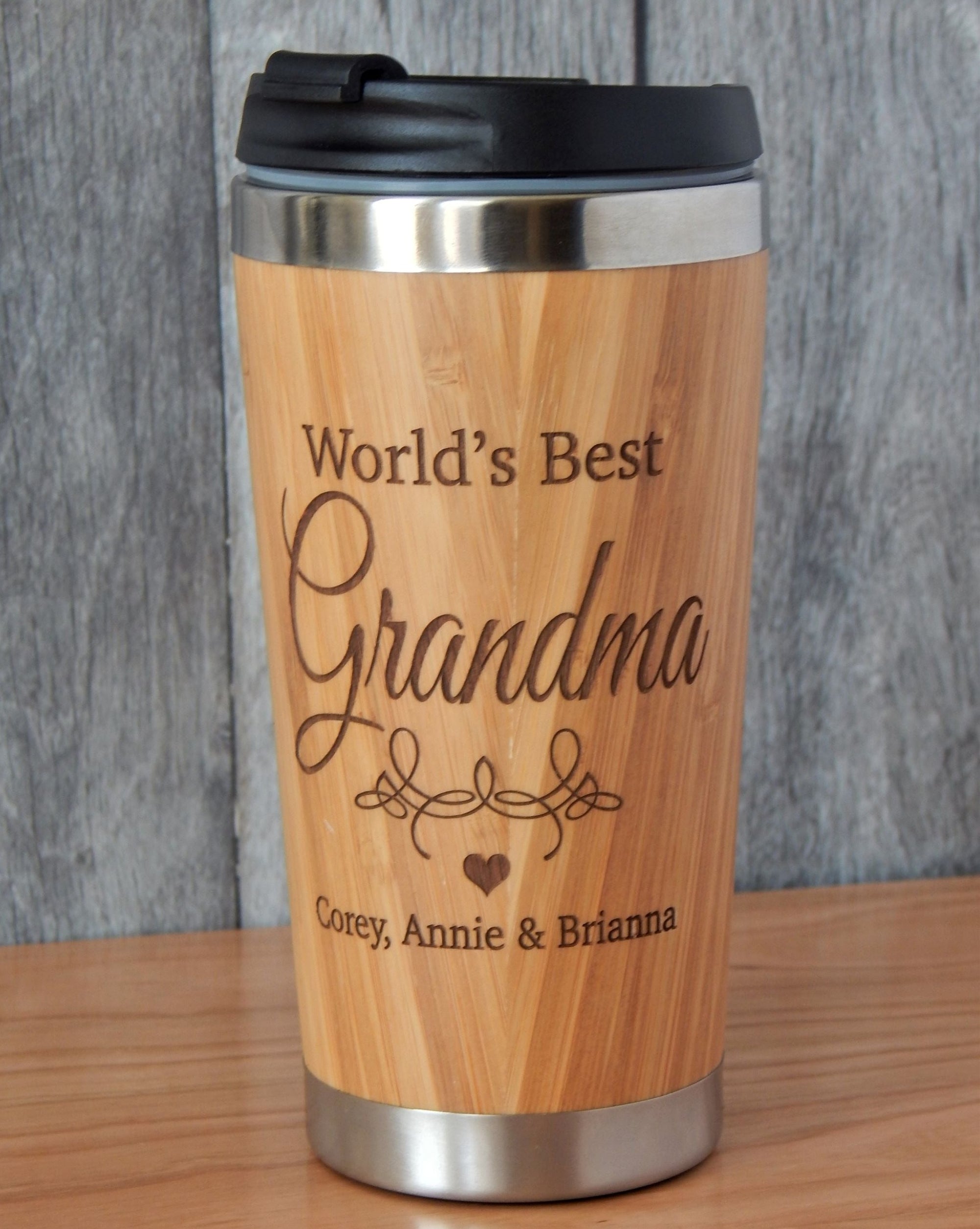 Engraved Grandmother Gift | Grandma Mother's Day Tumbler Coffee Cup