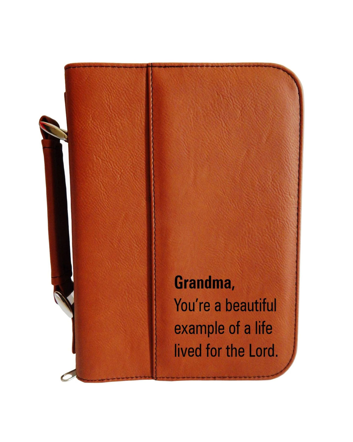Grandmother Gift | Religious Gifts for Grandma | Engraved Bible Cover BCL033