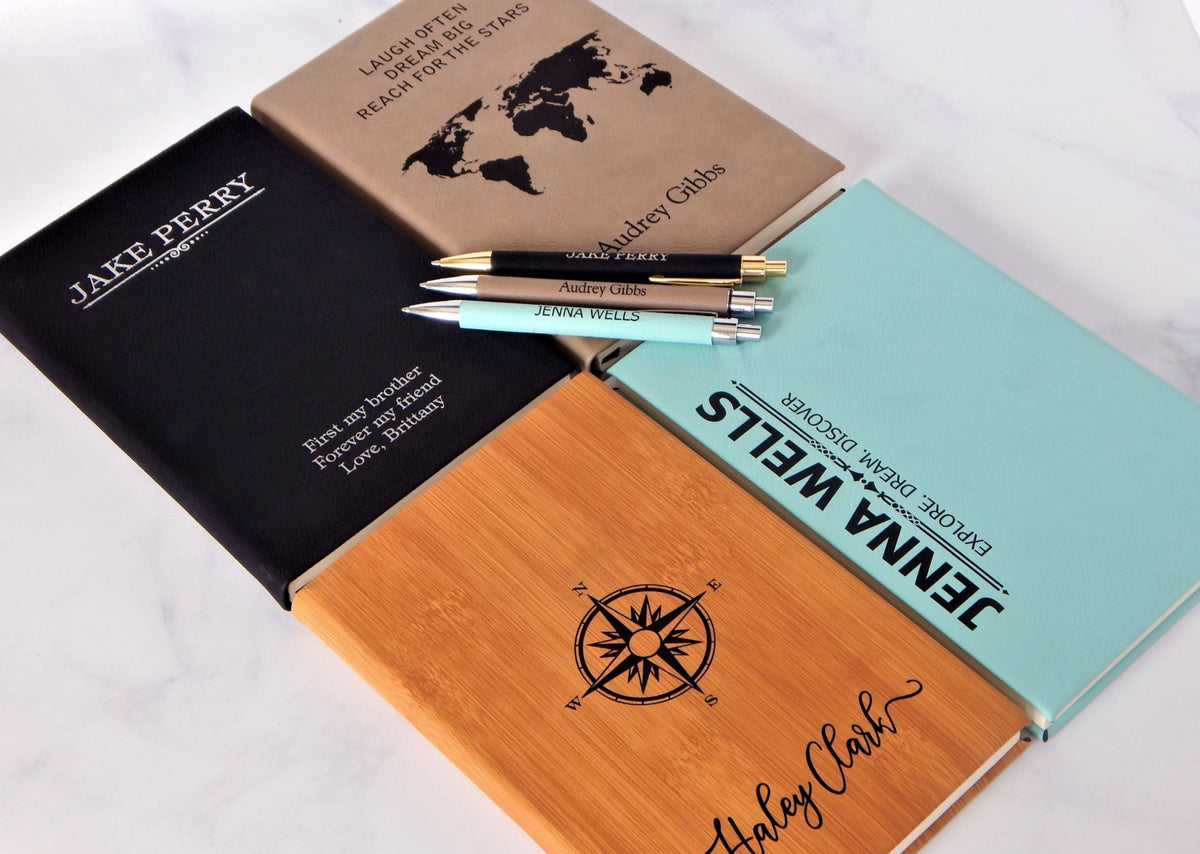Travel Notebook  | Personalized Journal with logo