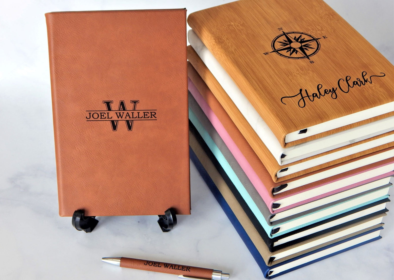 Bulk Custom Journals | Leather Notebook with Logo | Corporate Journal Notebooks