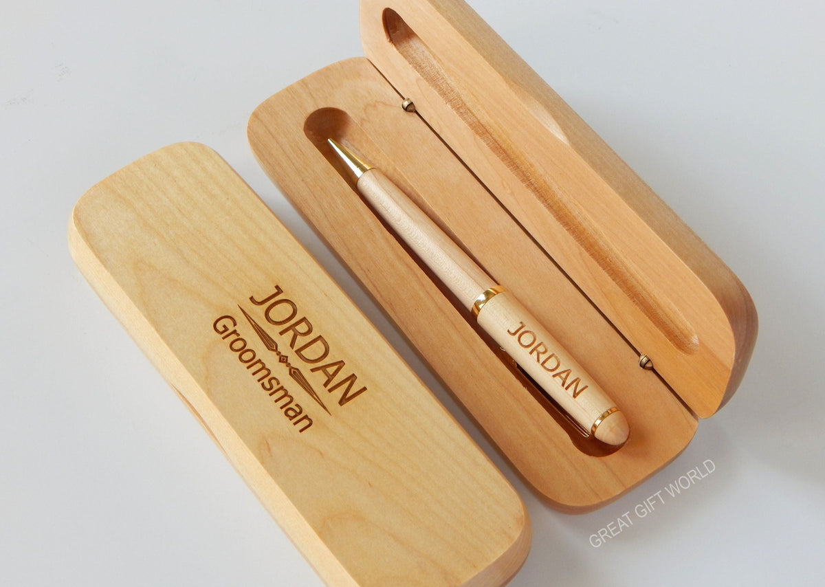 Groomsmen Gift | Personalized Wood Pen | Best Man Gift