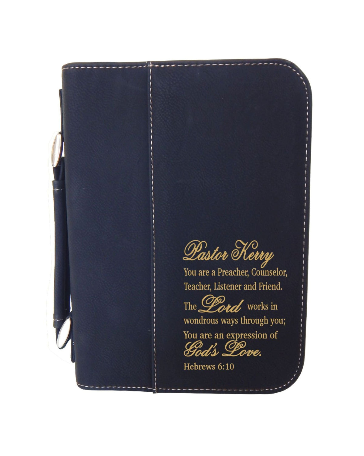Personalized Bible Cover Gift for Pastor | Wedding Thank You Gifts | Bible Case