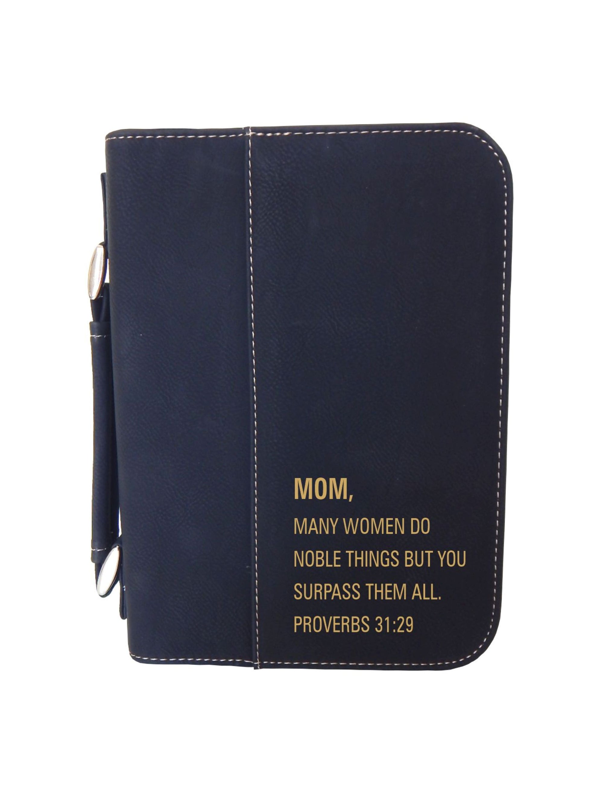 Religious Gifts for Mom | Christian Gift for Women | Leather Bible Cover BCL038