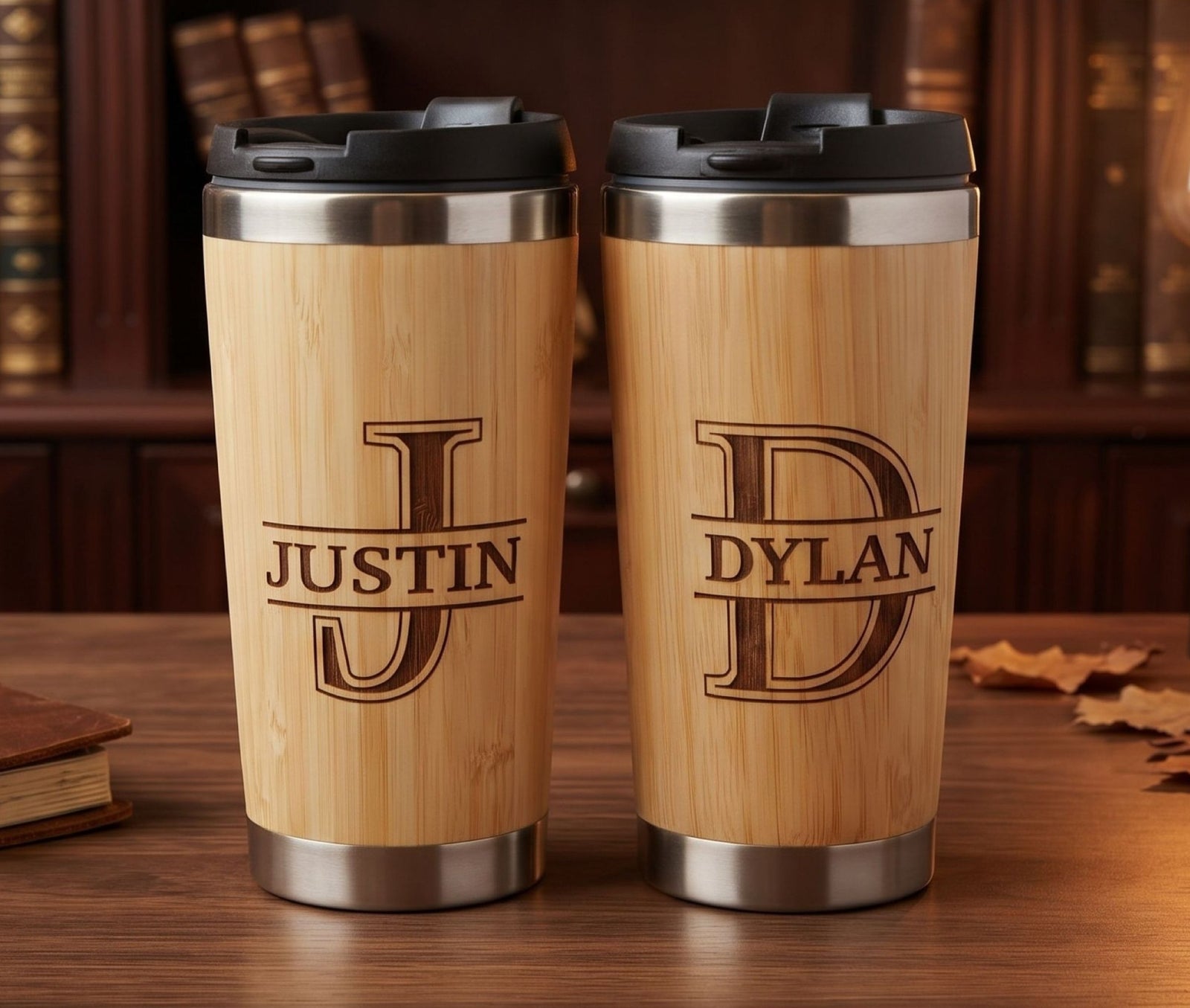 Custom Grandpa Travel Mug Gift | Personalized Papa Coffee Tumbler BTGP2
