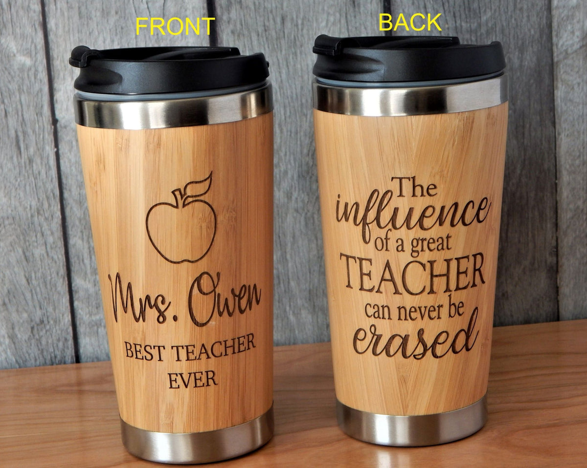 Teacher Tumbler Mug Gift | Christmas Gifts for Man | Personalized Travel Cup