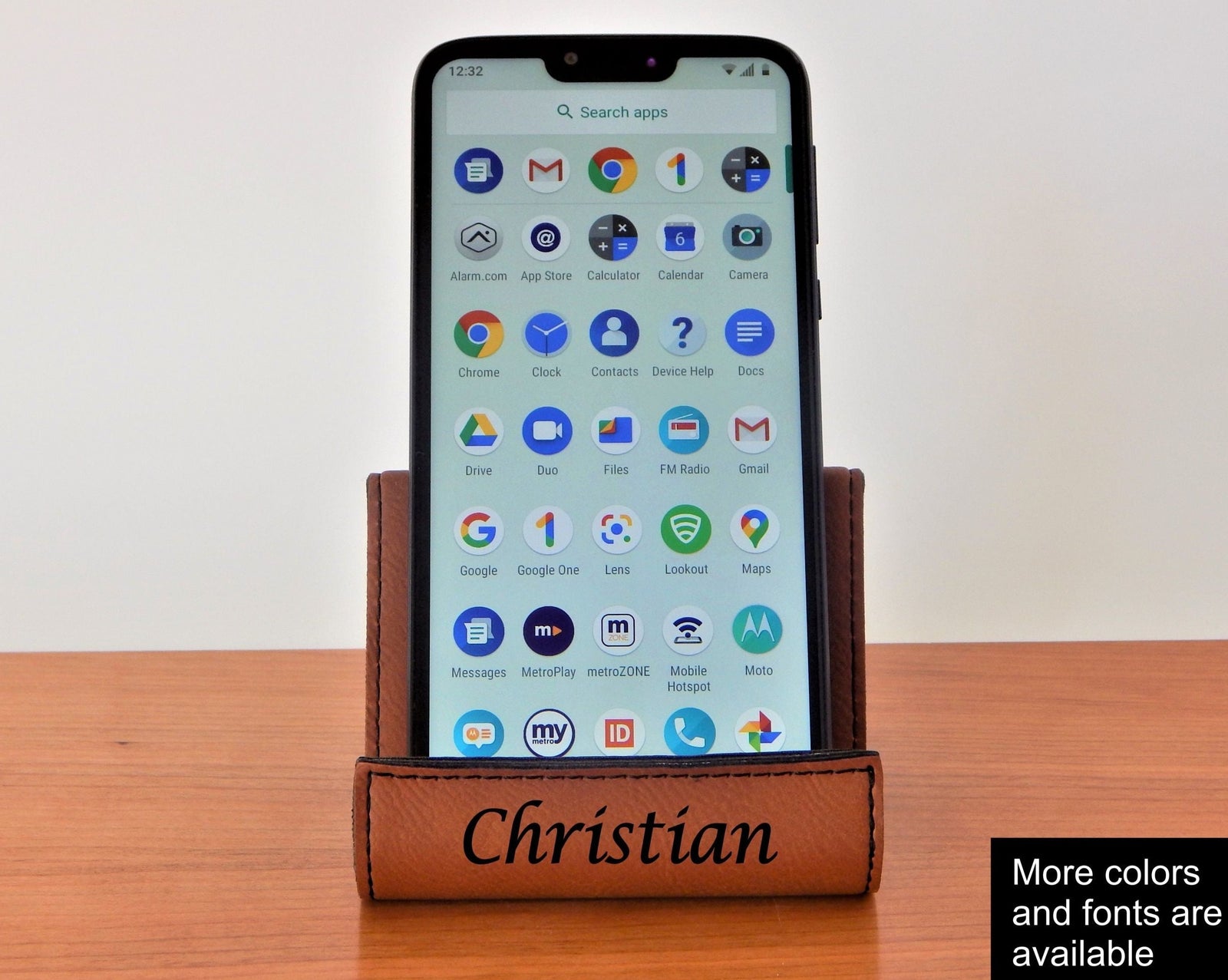 Smart Phone iPad iPhone Stand for Desk |Tablet Holder | Personalized Cell Phone Easel