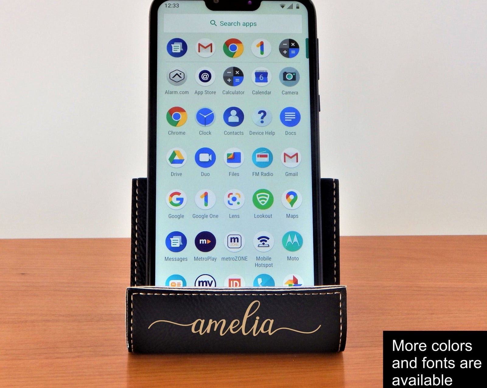 Cell phone Stand for Desk | Custom Tablet Holder | Personalized iPhone Accessories