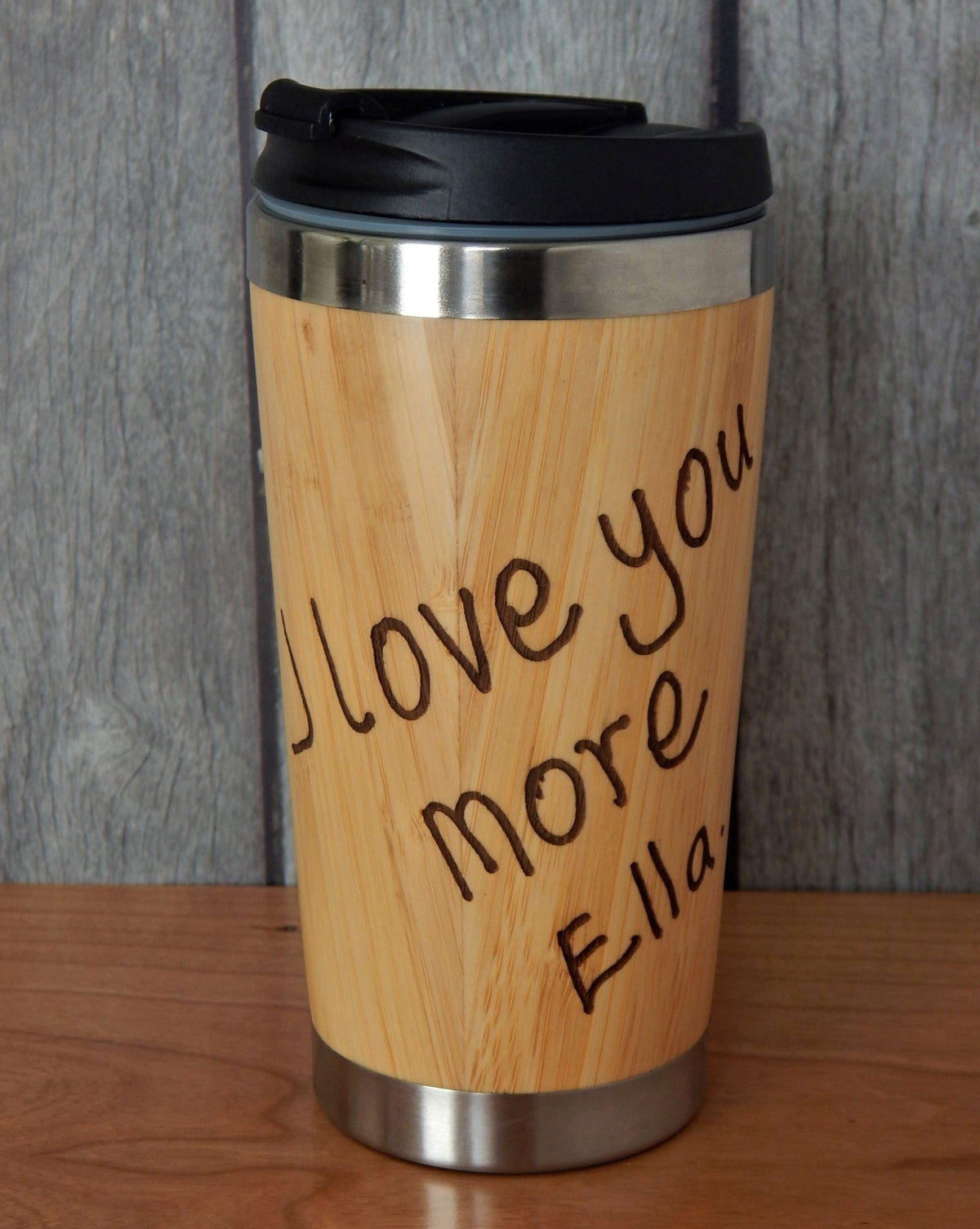 Personalized Gift for Husband | Engraved Handwriting Anniversary Tumbler Mug
