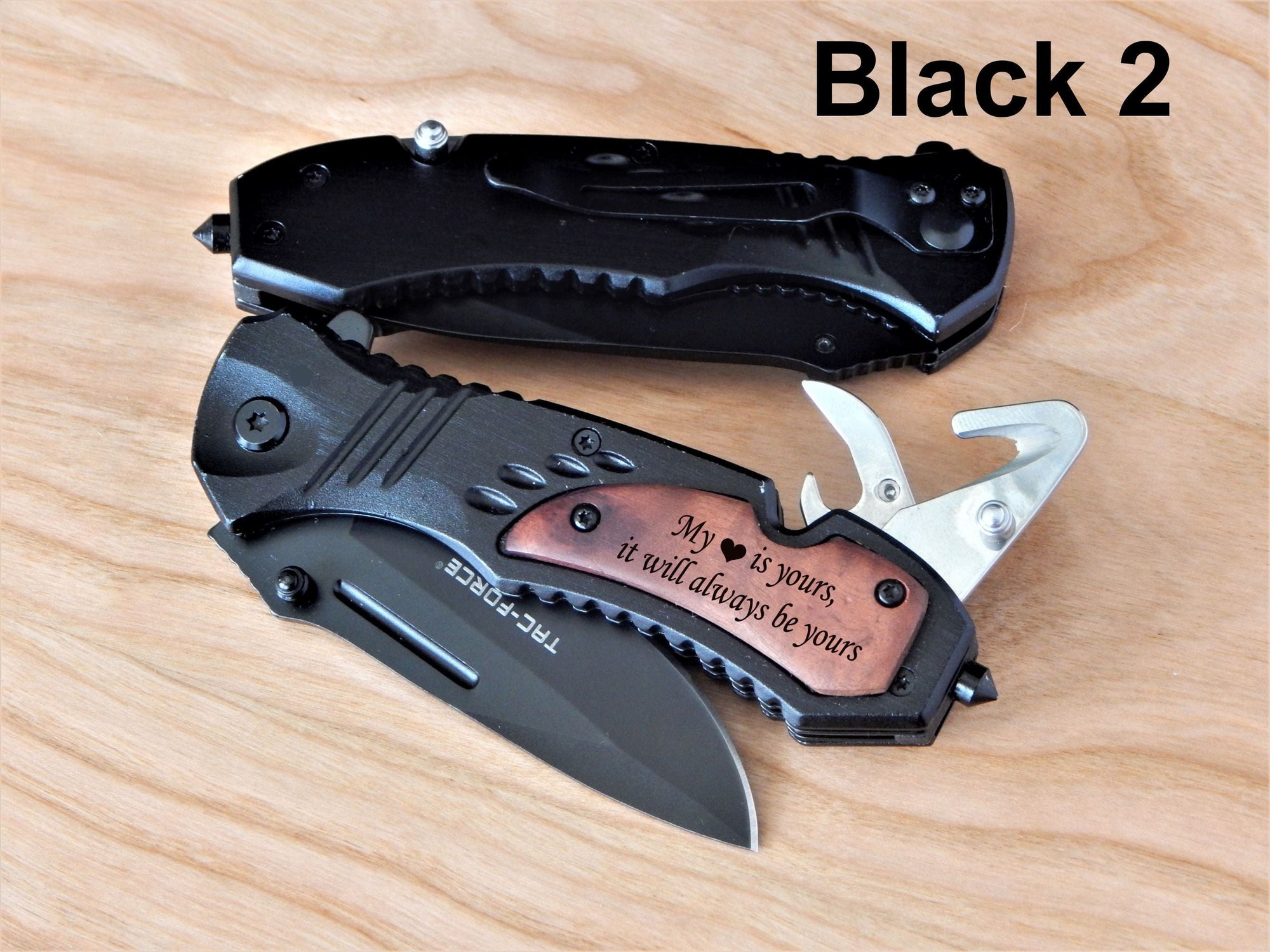 Personalized Knife for Groomsmen | Men Gift | Engraved Pocket Knives Set