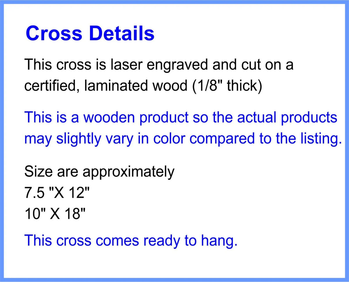 Father of the Groom Gift Dad Wedding Personalized Wood Wall Cross GGFOG1