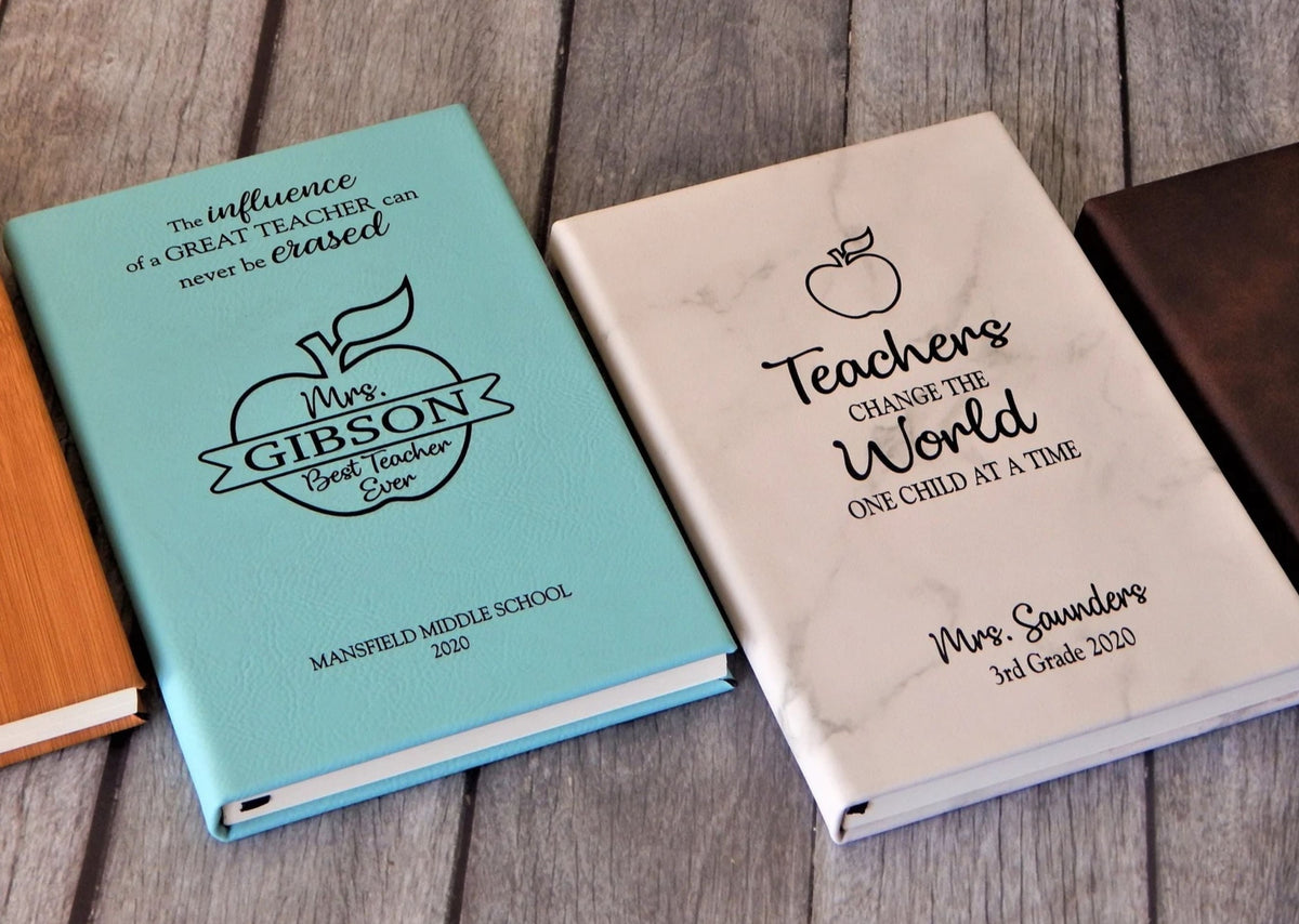 Personalized Gifts for Teachers: Custom Journal Notebook