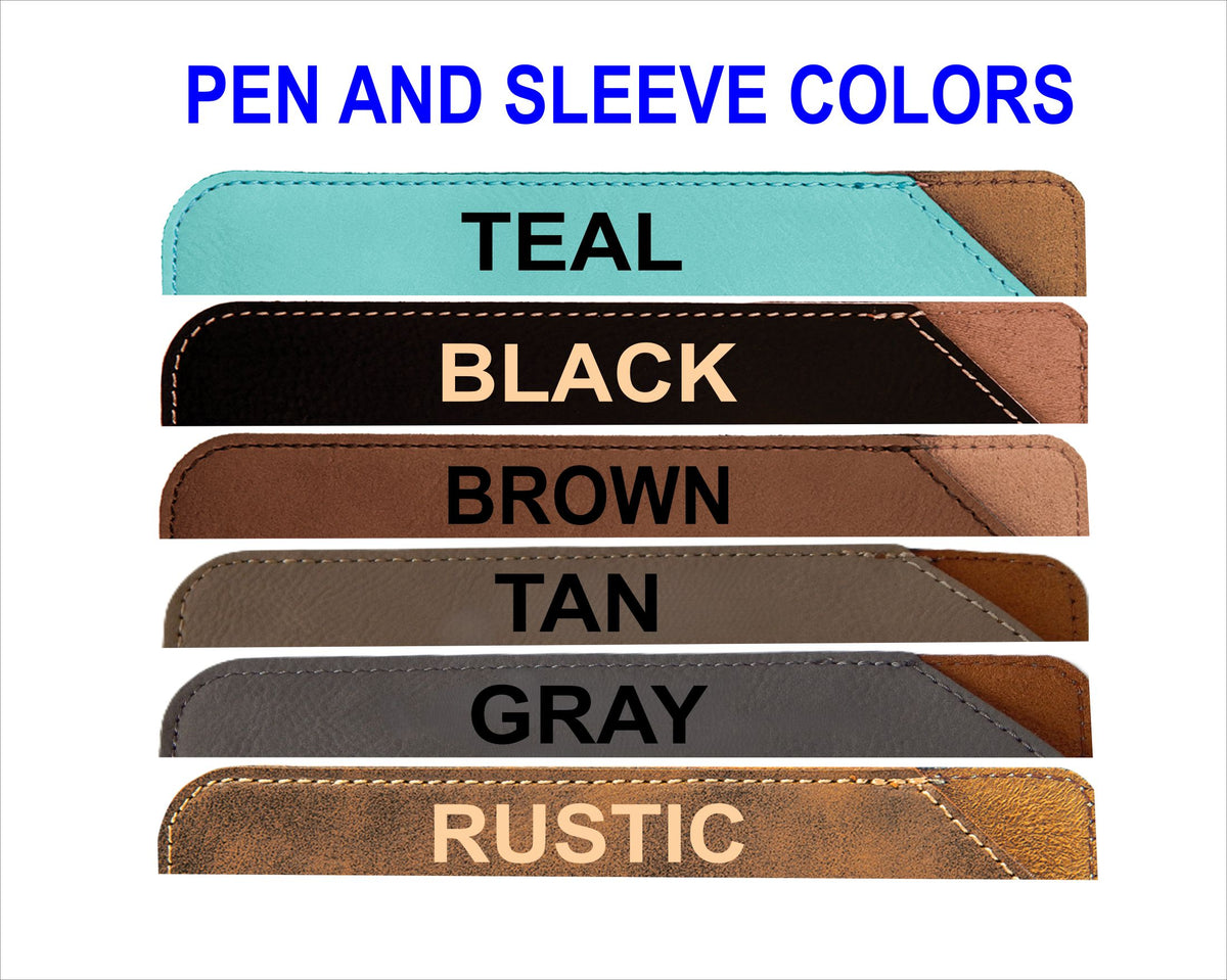 Personalized Leather Pen Wedding Gift | Father of Bride, Groom & Parents LPC037