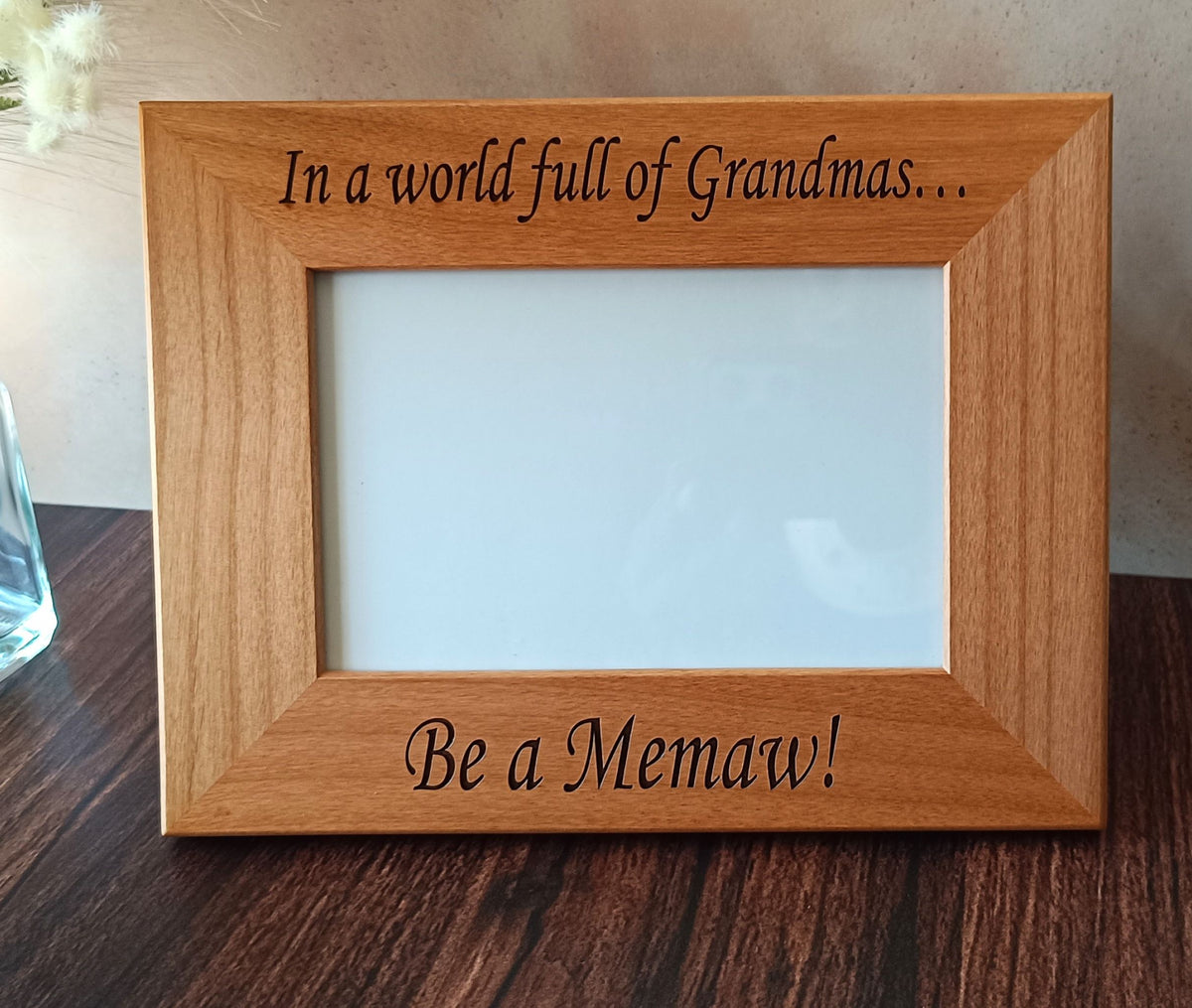 Personalized Picture Frame | Custom Wedding Photo Gift for Couple 4x6 5x7