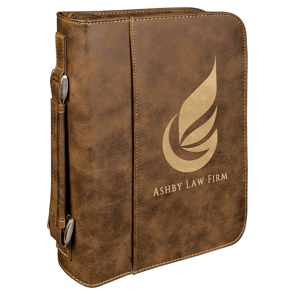 Engraved Wedding Officiant Gift | Custom Leather Bible Case BCLO1
