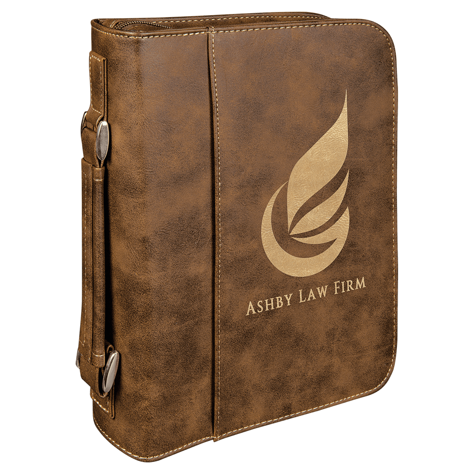 Engraved Wedding Officiant Gift | Custom Leather Bible Case BCLO1