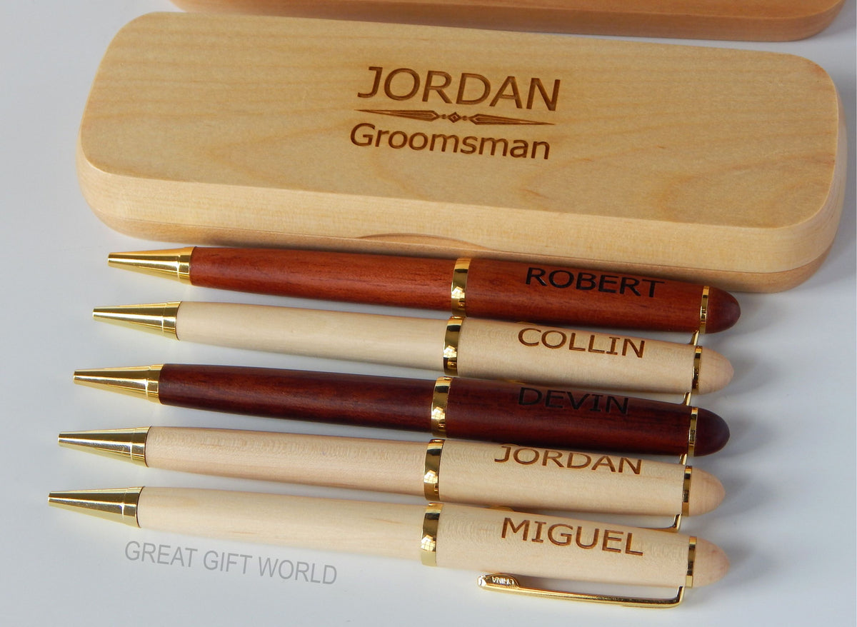 Groomsmen Gift | Personalized Wood Pen | Best Man Gift