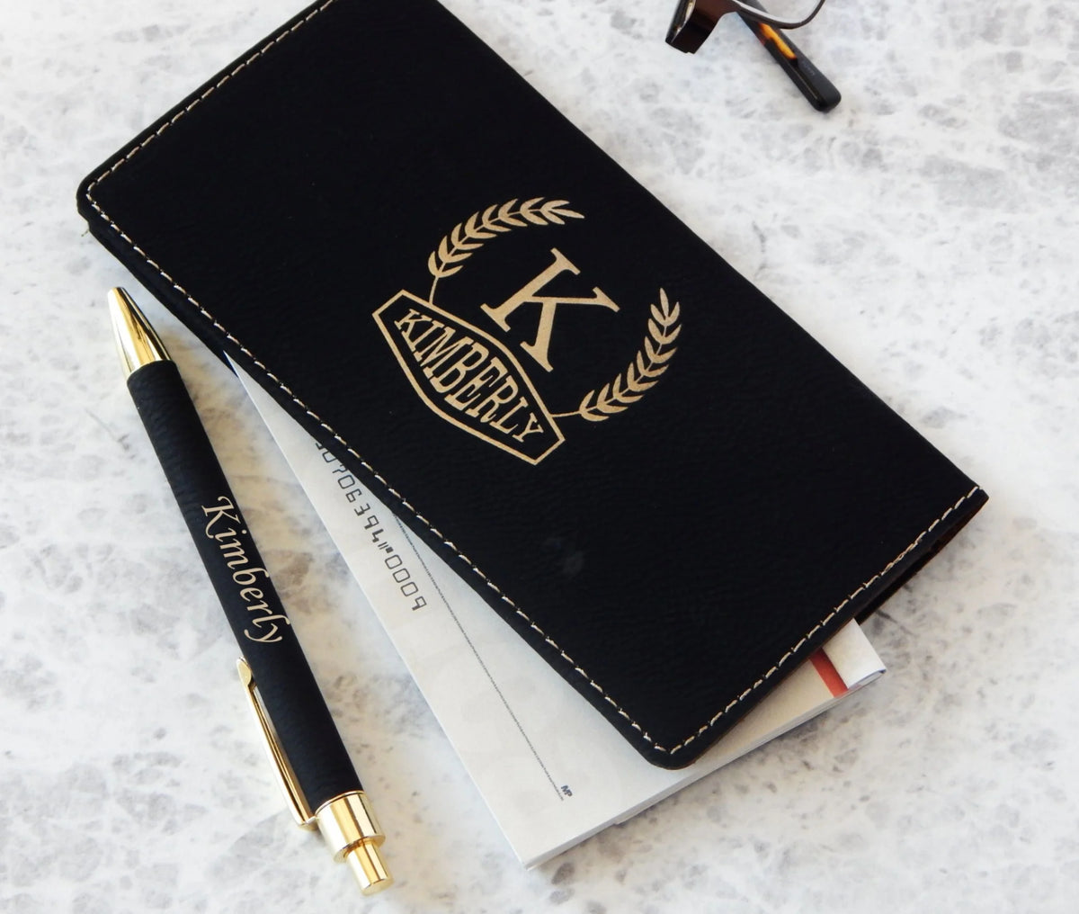 Personalized Dad Checkbook Holder | Custom Husband Cover Gift CBD1