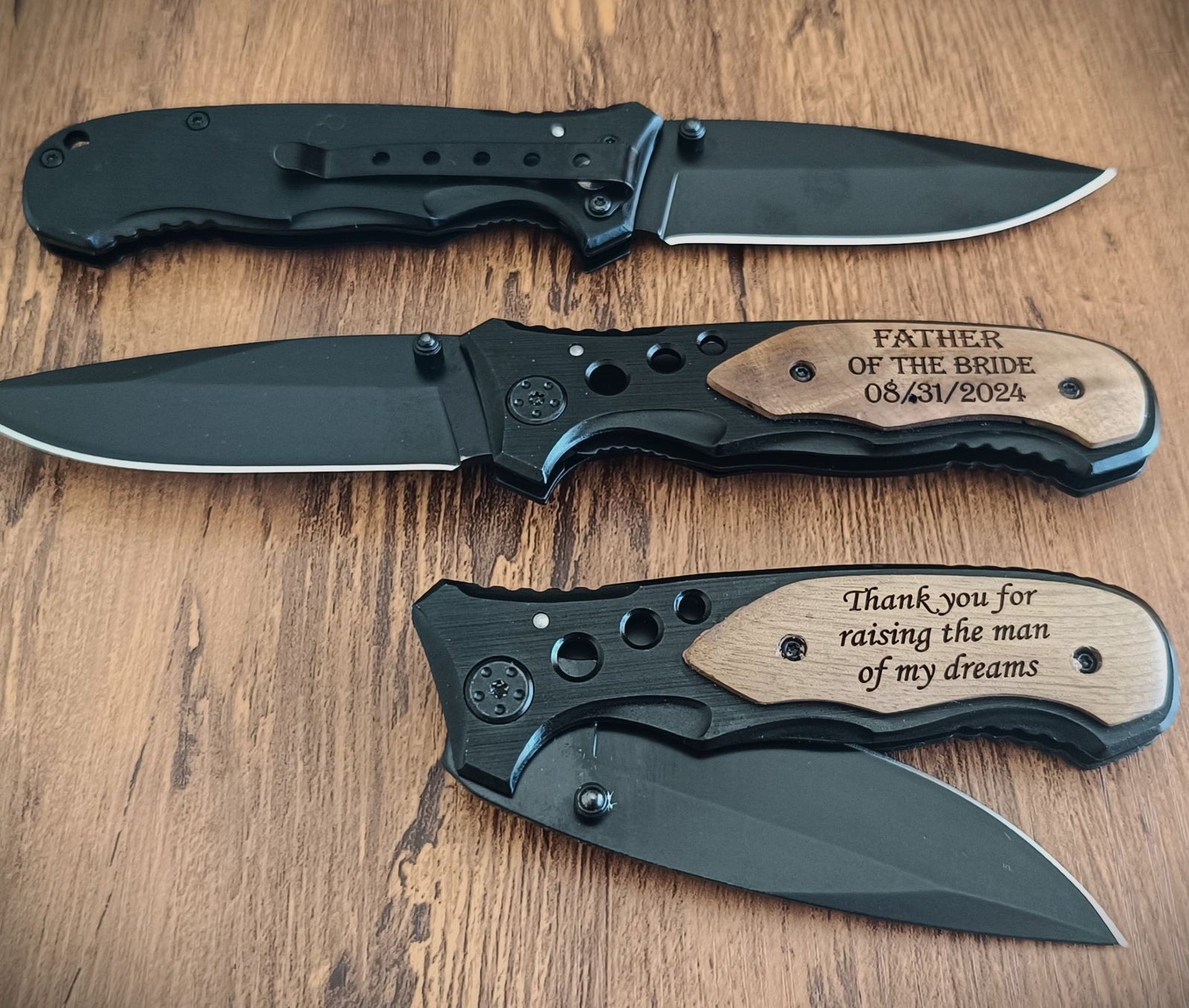 Engraved Groomsmen Gift | Personalized Pocket Knife GGC10