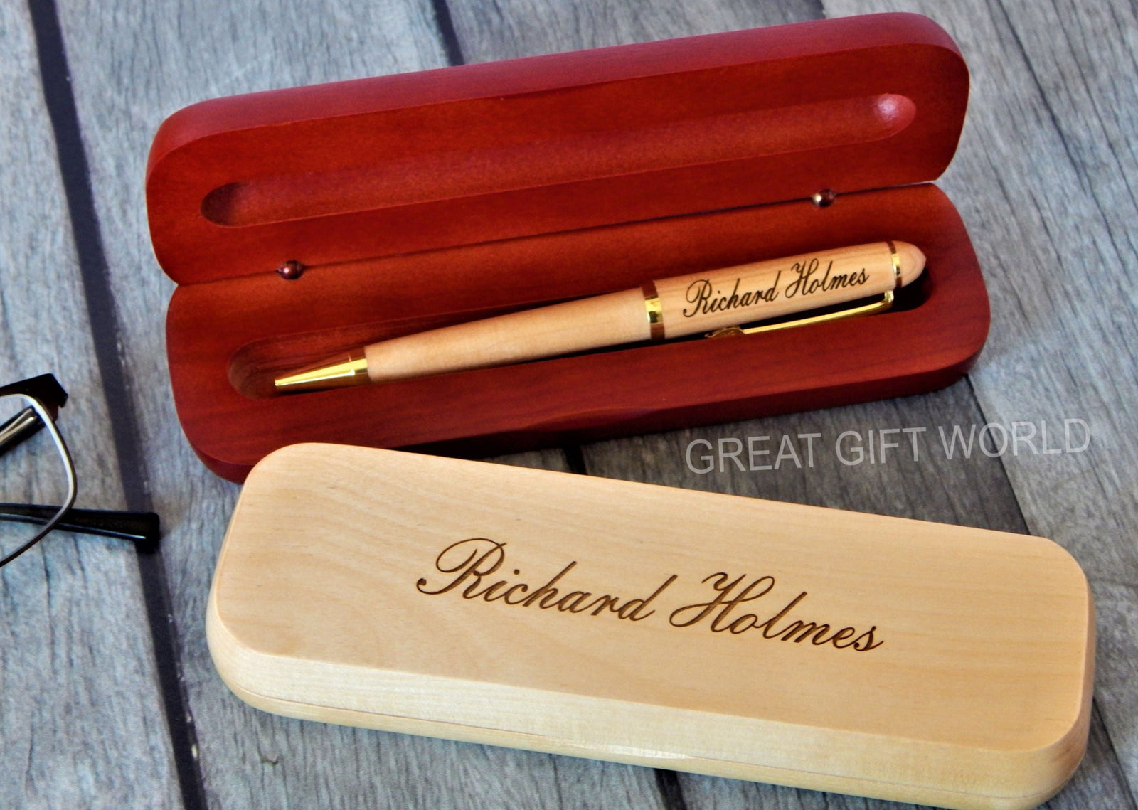 Custom Wood Pen for Women: Engraved  Ballpoint Pen