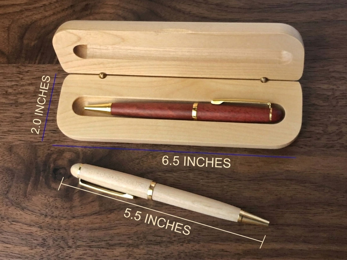 Personalized Law Professor Wooden Pen and Box Gift