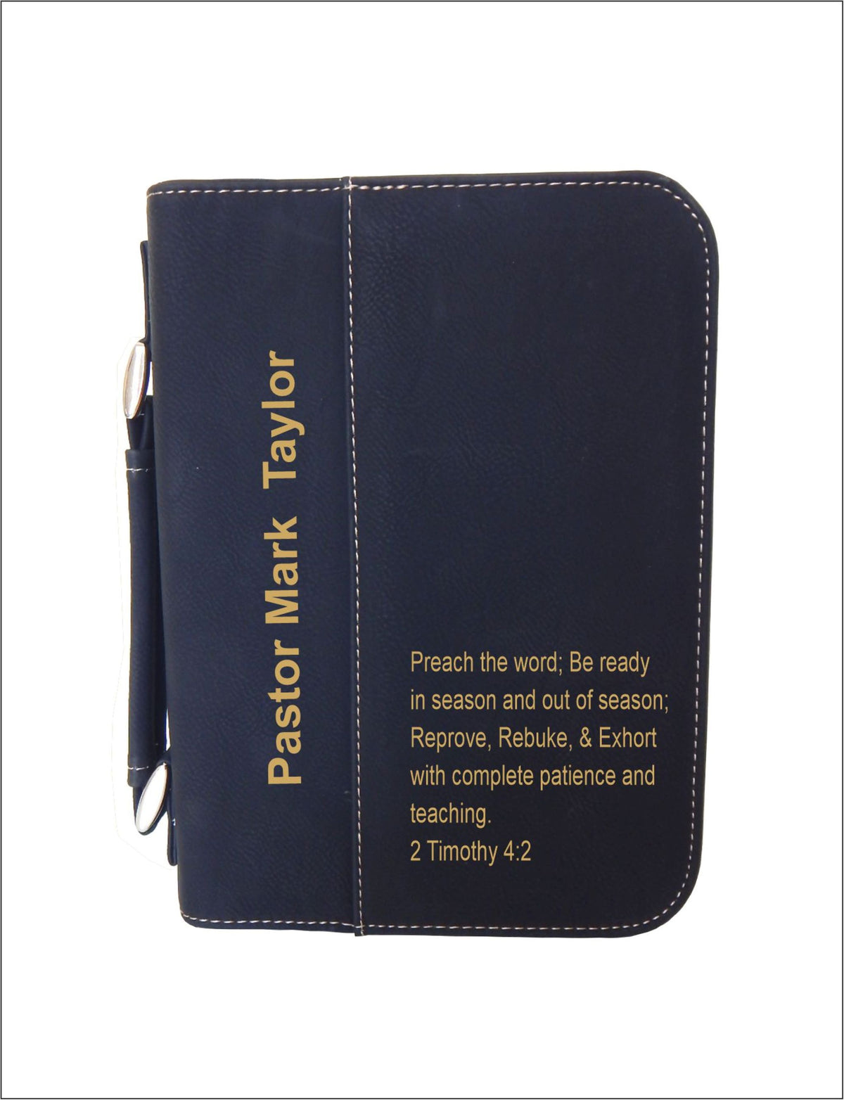 Preacher Minister Gift Personalized Ordination Bible Case BCL047