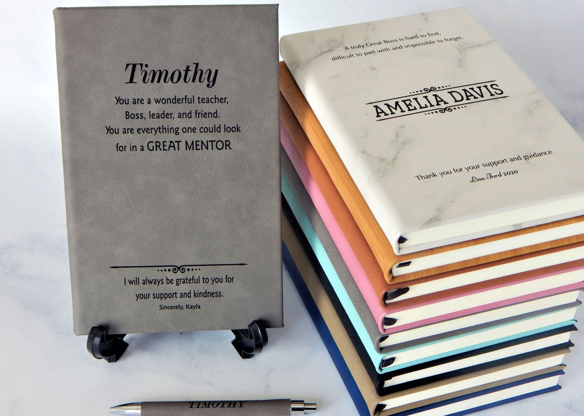 Personalized  Notebook Mentor Teacher Gift: Custom Journal