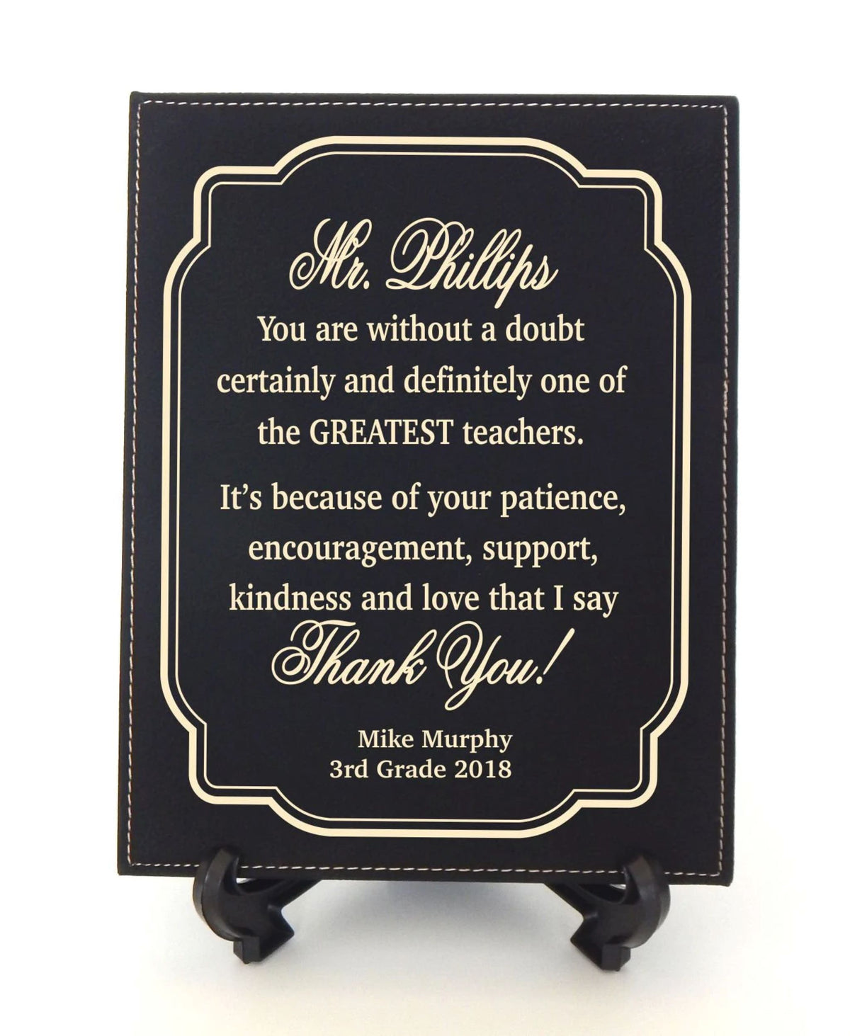 End of Year Teacher and Friend Gift | Gifts for Teachers Personalized | Engraved Plaque