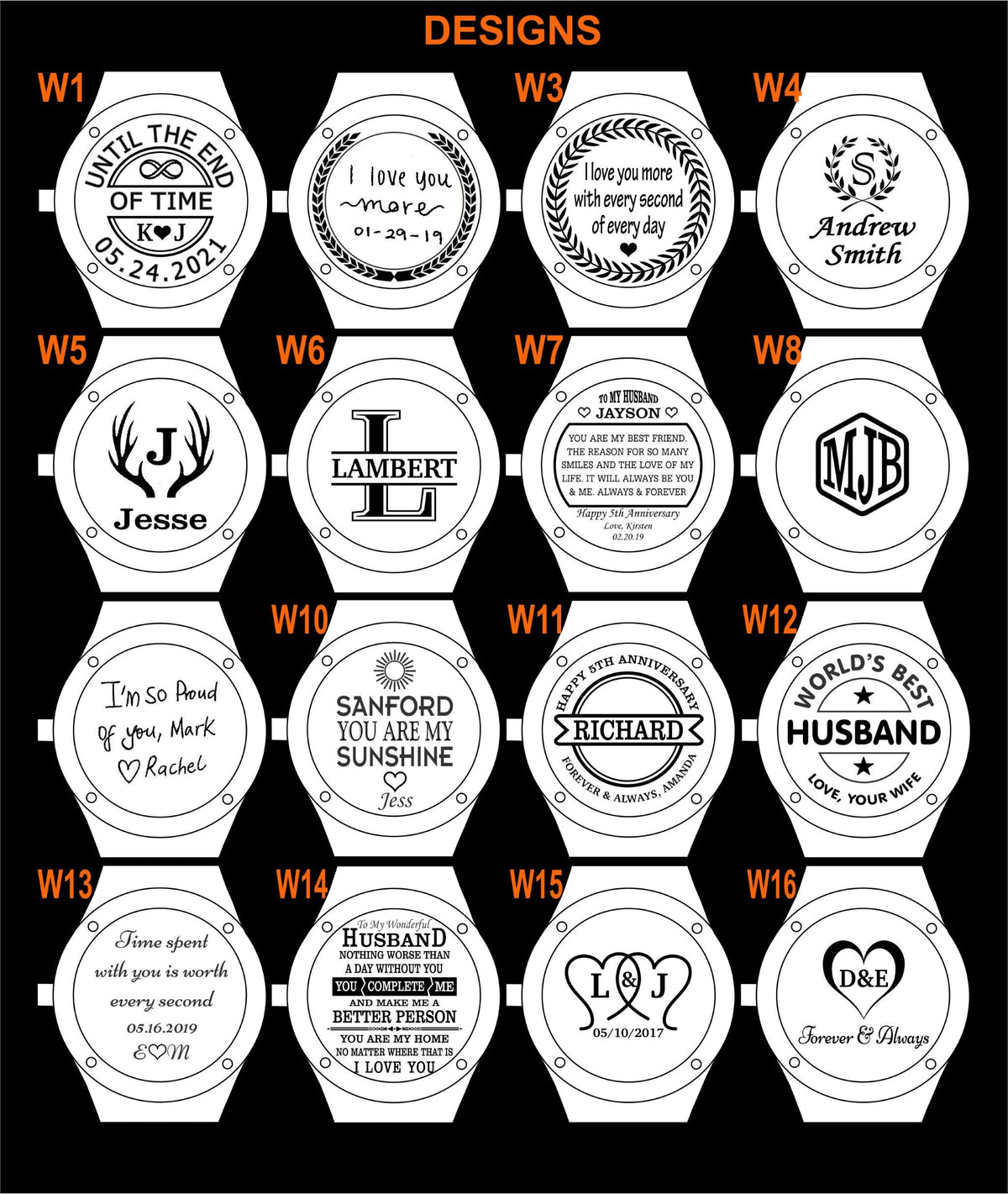 Father&#39;s Day Gift for Dad | Father of the Bride Engraved Wood Watch